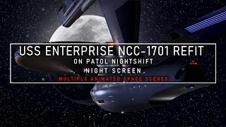 Star Trek Sleep Sounds | USS Enterprise | Star Trek TOS | Night Shift Ambience | White Noise | ASMR