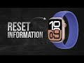 How to Reset Apple Watch Information (explained)