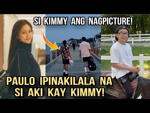 PAULO AVELINO BINISITA ANG KANYANG ANAK NA SI AKI KASAMA SI KIM CHIU!