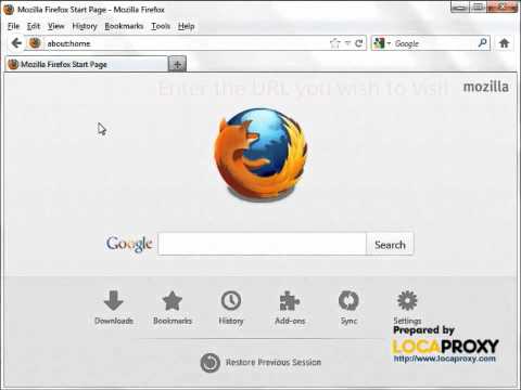 How to configure Proxy Settings in Mozilla Firefox How to configure Proxy Settings in Mozilla Firefox