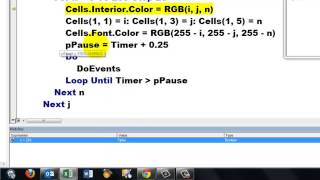 Troubleshooting and Debugging Your VBA code