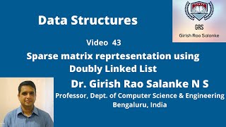 43 Sparse Matrix Using Doubly Linked List