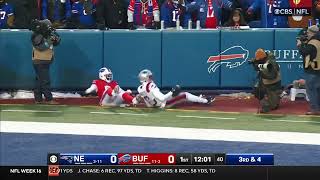 Kayshon Boutte Touchdown | Patriots vs Bills