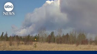 Canadian wildfires force thousands to evacuate