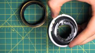 Minolta W.Rokkor-HG 35mm f2.8 (MCII) Lens Disassembly