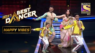 Nora और Terence ने किया Tejas & Tushar को Stage पे Join | India's Best Dancer | Happy Vibes