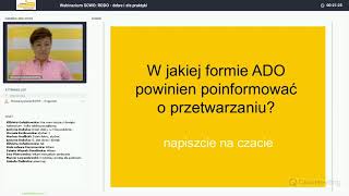 Webinarium SCWO 2018: RODO – dobre i złe praktyki