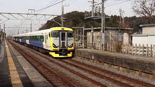 E257系500番台  NB-12編成  下総松崎通過