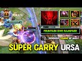 EPIC FOUNTAIN DIVE RAMPAGE CARRY Ursa With 10Mins Battle Fury item 100% Hard Counter Micro Meepo