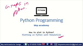 24 plotting in Python training