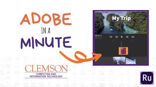 Adobe In A Minute #17 (Premier Rush Intro)