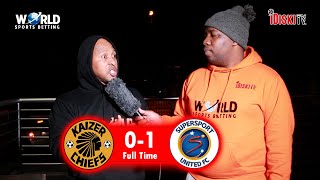 Kaizer Chiefs 0-1 Supersport United | This Coach Must Leave Now ! | Tso Vilakazi
