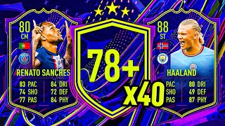 40x 78+ UPGRADE PACKS! 😲 FIFA 23 Ultimate Team