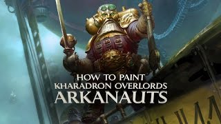 How to paint Kharadron Overlords - Arkanauts.