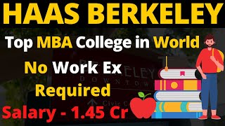 HAAS Berkeley | Courses, Fees, Salary, Scholarship, Cut-Off, Class Profile, Eligibility & Process