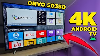 Onvo Ov50350 4K Android TV incelemesi - Bu paraya sunabildikleri çok iyi!