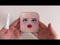 [☁️Tutorial☁️] Roblox Skincare Baddies Makeup Blindbag✨ ASMR  Paper diy  Satisfying  로블록스 블라인드백💗
