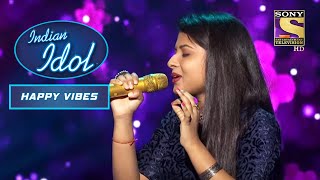 "Ho Gaya Hai Tujhko To Pyar Sajna" गाने पर Arunita की  एक मधुर Performance |Indian Idol |Happy Vibes