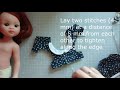 tutorial sewing dress for dolls paola reina 13