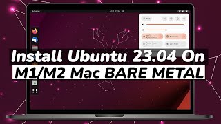 How TO install UBUNTU 23.04 On M1/ M2 Mac NATIVELY  || RUN Ubuntu On Bare Metal On Apple silicon MAC
