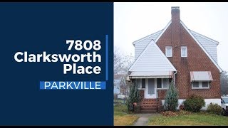 Property Tour of 7808 Clarksworth Place, Parkville, MD