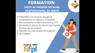 Geste de premier secours Professionnel de santé