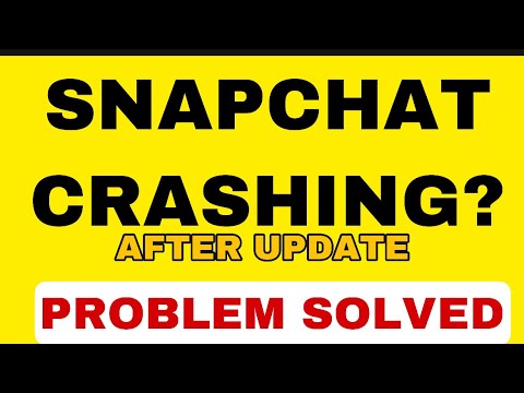 Fix Snapchat Crashing On Iphone   Snapchat Keeps Crashing on Apple iPhone  Porblem Solved