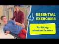 Dealing with shoulder Issues? Here're 4 essential exercises that will fix you