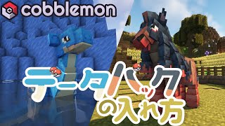 【マインクラフト】かんたん！！データパックの導入方法！！　#6【VOICEVOX：ゆっくり実況】【Cobblemon】【MOD解説】