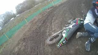 WINSTANLEY MX MOTOPARK |WOBBLING AROUND ABRAM MOTO PARK | LOCKDOWN ARM PUMP | GROUP A \u0026 B | AKASO