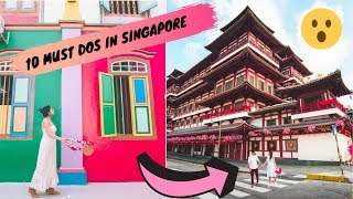 10 Must Dos for your FIRST time in Singapore | Vlog Bruised Passports