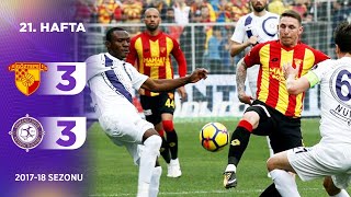 Göztepe (3-3) Osmanlıspor | 21. Hafta - 2017/18