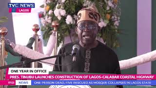 President Tinubu's Full Speech As He Launches Construction Of Lagos-Calabar Coastal Highway