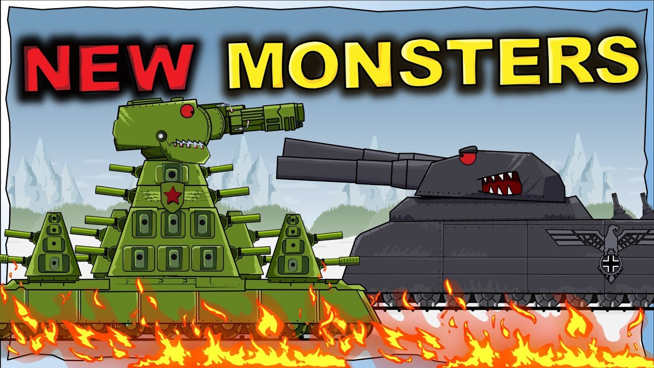 New Monsters 2020 Cartoons About Tanks Youtube