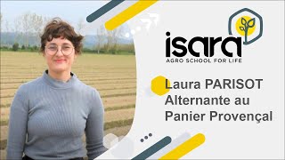 Laura, apprentie-ingénieure agronome sur le campus d’Avignon