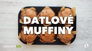 Datlové muffiny