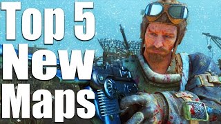 TOP 5 MAPS IN ZOMBIES CHRONICLES (Black Ops 3 Zombies DLC 5)