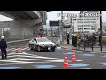 箱乗り警戒 g7広島外相会合アメリカ車列広島県警察パトカー group of seven hiroshima foreign ministers meeting motorcade 2016