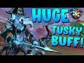 HUGE TUSKY BUFF! FINALLY FIXED THE TUSKY AND FAST STUNS! - Masters Ranked Duel - SMITE