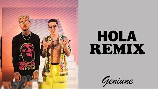 Dalex - Hola Remix (Letra/Lyrics) ft. Lenny Tavárez, Chencho Corleone, Juhn "El All Star"
