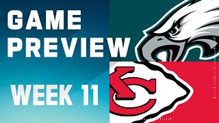 Philadelphia Eagles vs. Kansas City Chiefs | 2023 Week 11 Game Preview