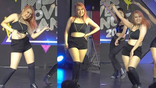 200902 (4K) Pupurin cover KARA (Nat as Gyuri) - Mamma Mia @ MBK Cover Dance2020