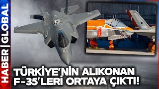 ABD'nin Alıkoyduğu Türk Bayraklı F-35'ler Ortaya Çıktı! İşte O Görüntüler