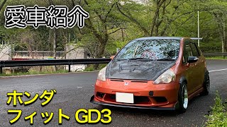 【愛車紹介】いじり過ぎた通勤車【フィット GD】HONDA Fit Jazz GD3