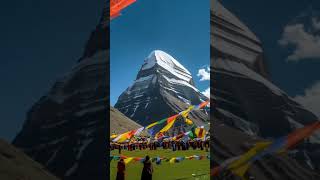 Mount Kailash can hear your voice.#spiritual #soulawakening