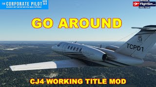 Go Around Procedure - CJ4 Working Title Mod - Microsoft Flight Simulator 2020