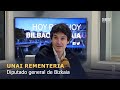 Los descuentos en el transporte público en Bizkaia. Entrevista a Unai Rementeria, diputado general