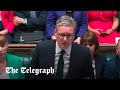 Starmer refers to Sunak as ‘prime minister’ five times during PMQs