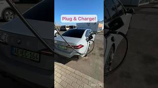 Ennyire egyszerű is lehet a villanyautó-töltés #ionity #bmw #bmwi5 #plugandcharge