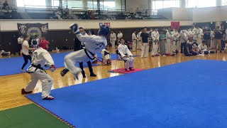 第27回東海大会 組手 成年部 男子Ⅰ部 -57kg級（準決勝1）27th Toukai Championship Sparring Senior Male -57kg Semi-finals1